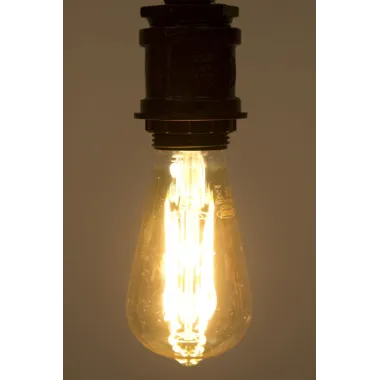 Żarówka LED "A60" *220-240V 4W 2200K E27* AMBER Ø 6X10 cm